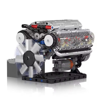 V8 Brick Engine Model